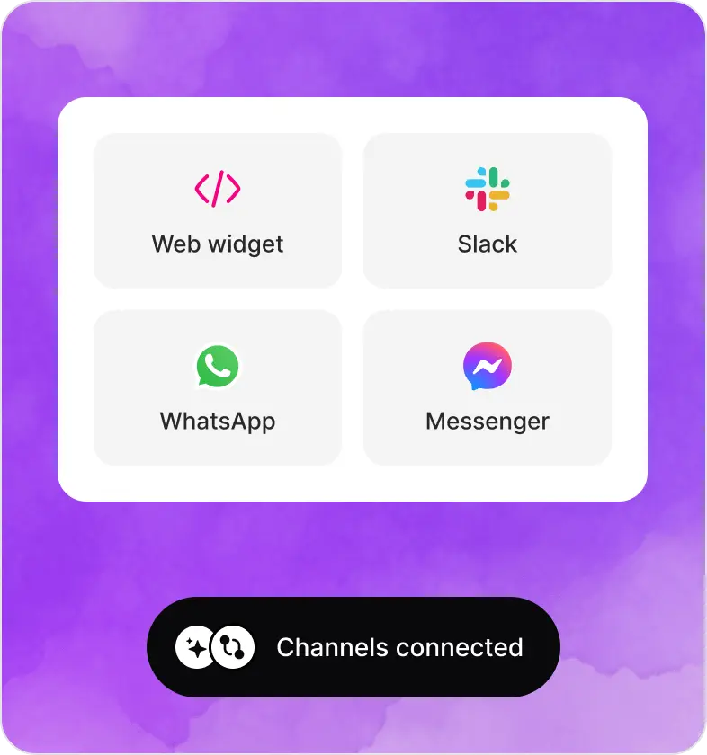 Works across channels